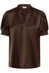 Saint Tropez Panan SS Blouse Major Brown