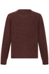 Fransa Ellis Pullover Rum Raisin Melange