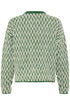 b.young Ojula Jumper Artichoke Green Abstrect