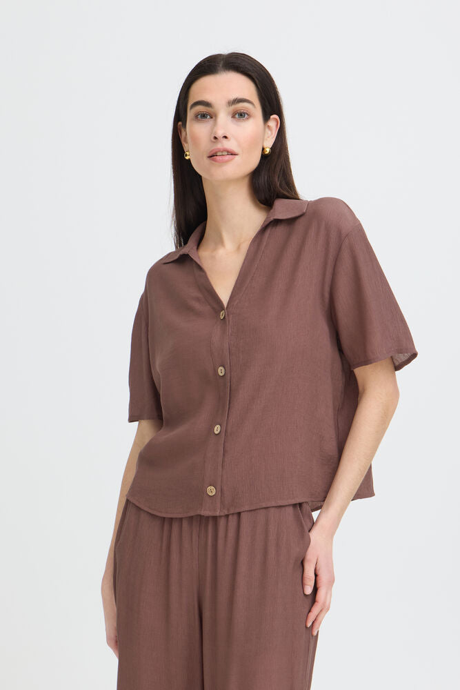 b.young Erolo Shirt French Roast