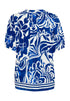 Fransa Cora Blouse Blue Lolite Art