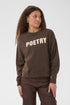 Saint Tropez Suzie Sweatshirt Chocolate Brown