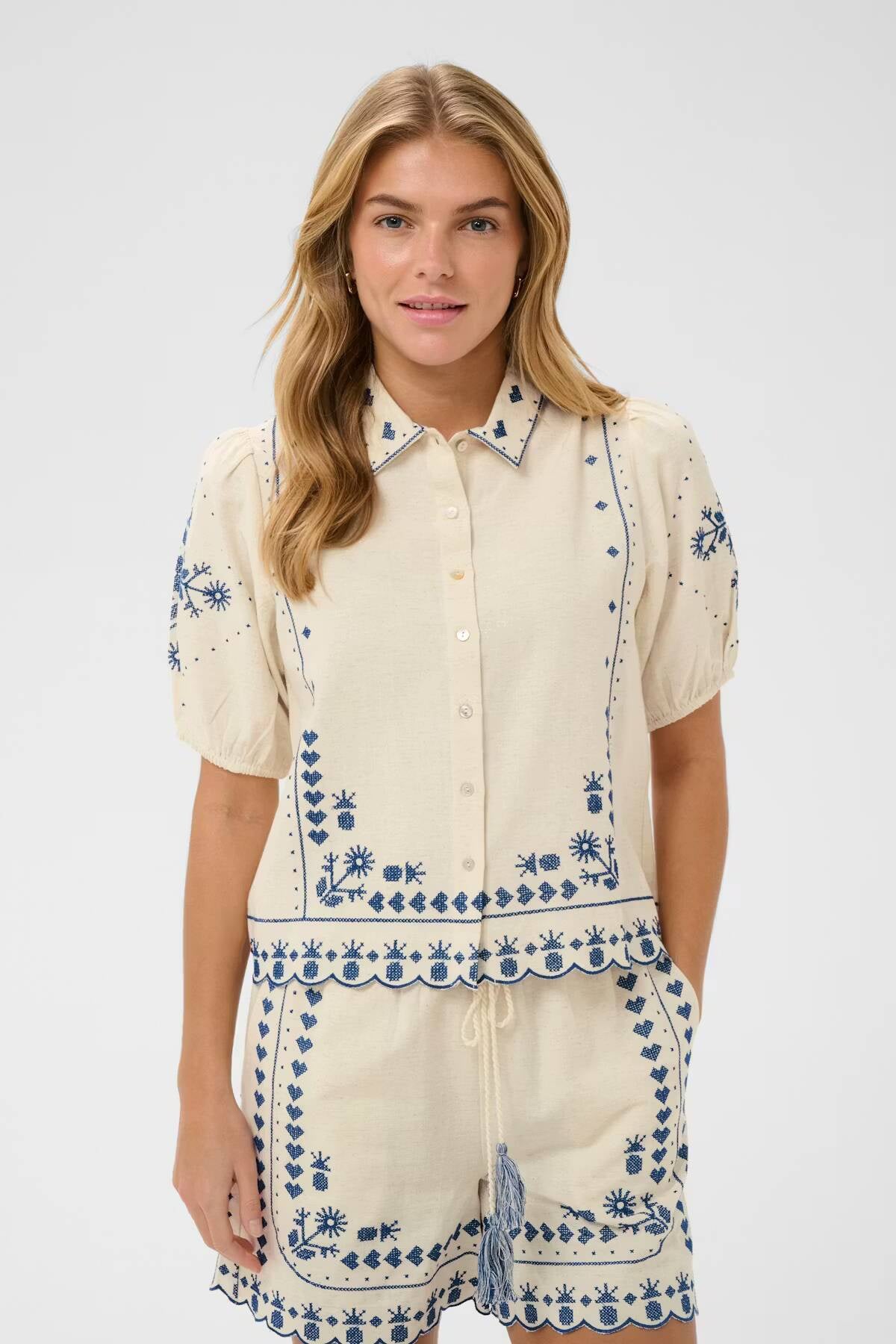 Saint Tropez Romelle Shirt Turtledove