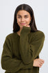 Fransa Bela Cardigan Fir Green Melange