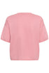 Saint Tropez Mila Boxy SS Pullover Cameo Pink Melange