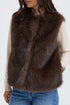 b.young Cesille Waistcoat Java Melange