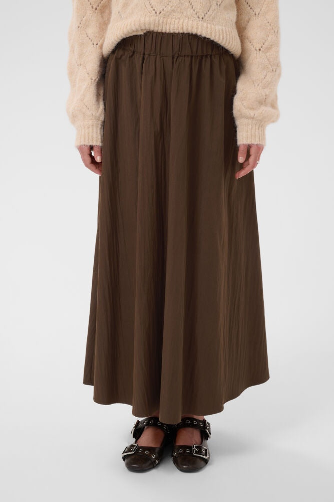 Saint Tropez Tonja Skirt Chocolate Brown
