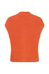 b.young Millers Button Vest Pureed Pumpkin Melange
