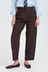 b.young Danta Barrel Dart Trousers Java Melange