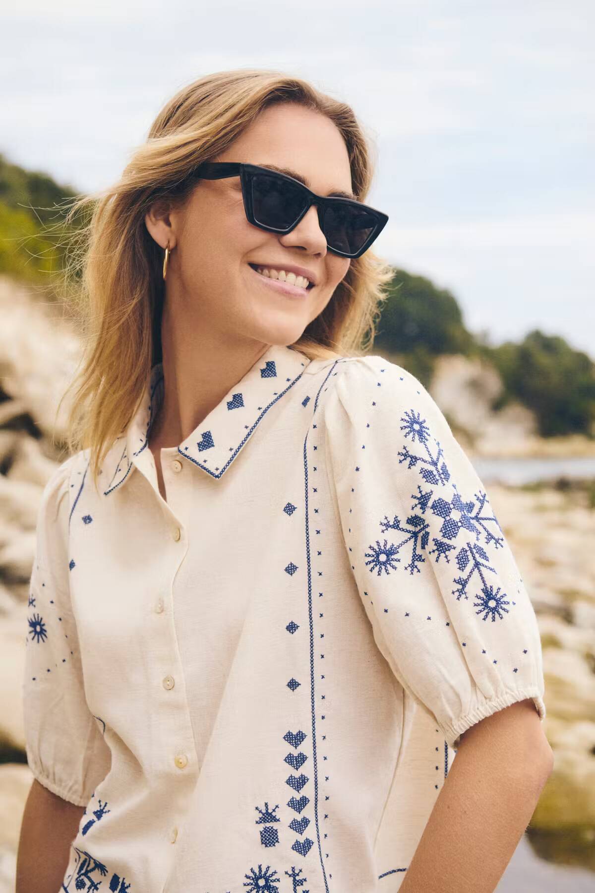 Saint Tropez Romelle Shirt Turtledove