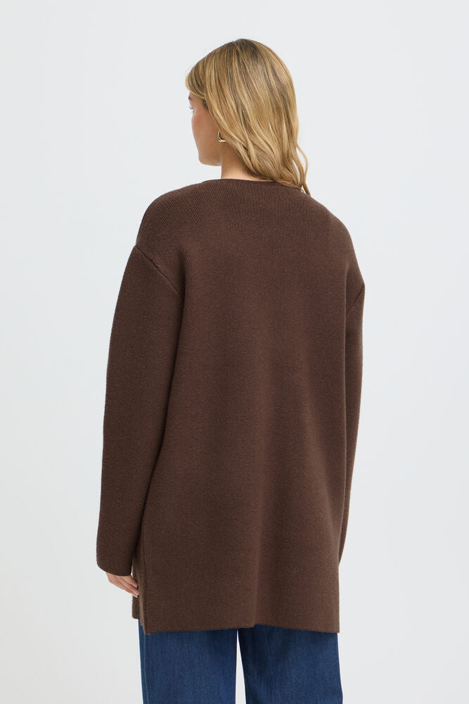 Fransa Gia Cardigan Rain Drum