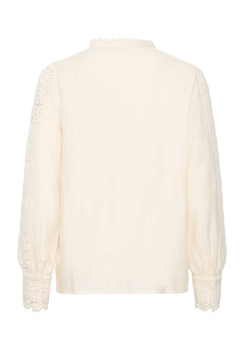 Fansa Blondie Blouse Whisper White