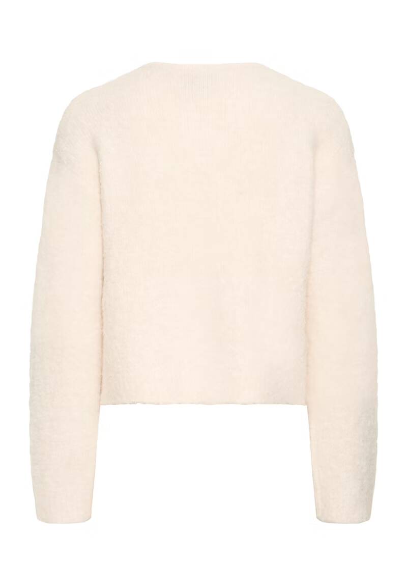 b.young Omanta Cardigan Birch Melange