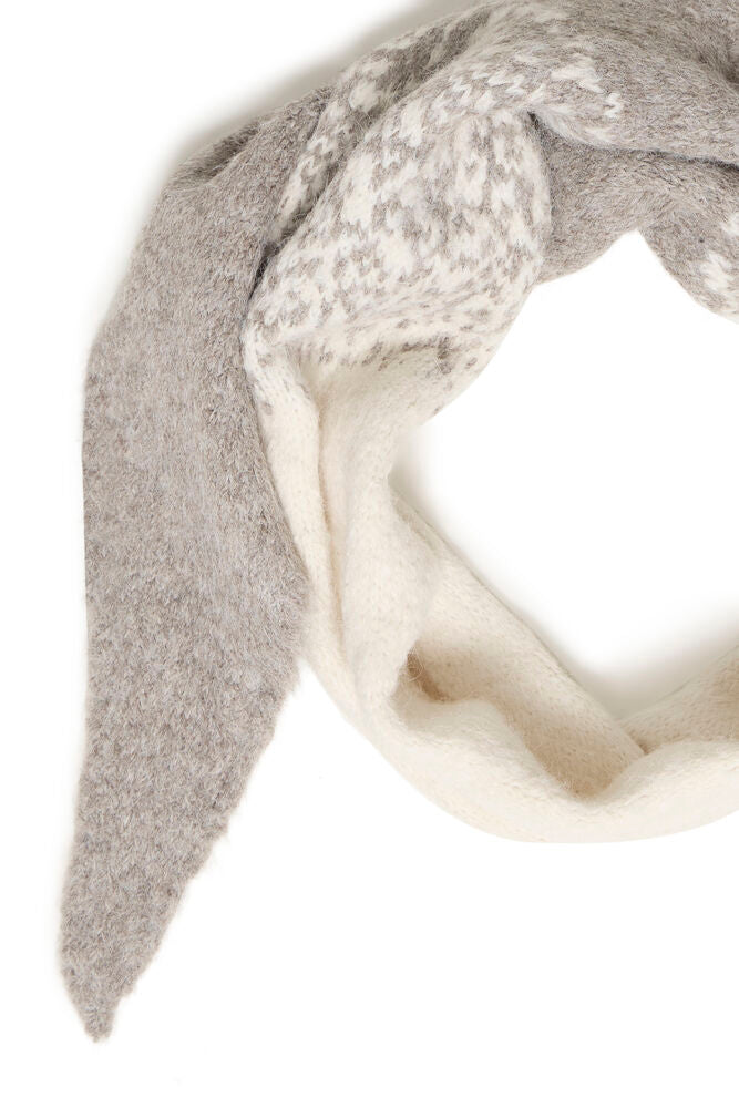 Fransa Tye Scarf Driftwood Mix