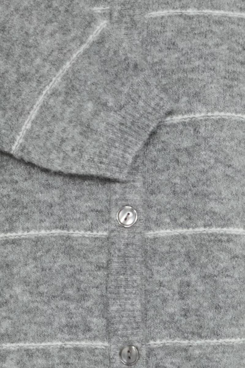 Fransa Kendra Cardigan Asphalt Melange Mix