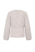 Fransa Naelle Cardigan Oatmeal Melange
