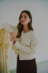 Fransa Sally Cardigan Whisper White