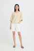 b.young Mobbe V-Neck Jumper Birch