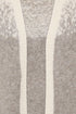 Fransa Tye Vest Driftwood Mix