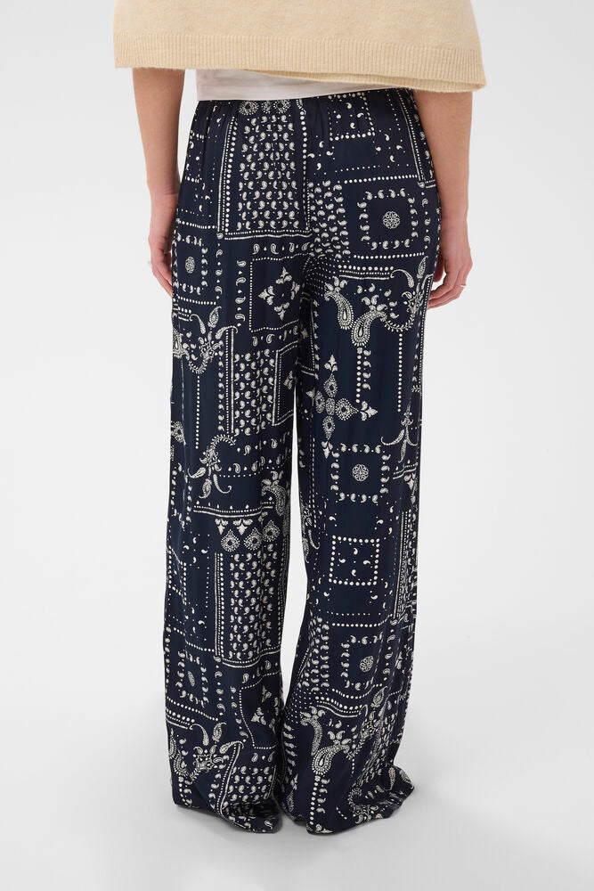 Saint Tropez Stephanie Trousers Night Sky Paisley Mosaic
