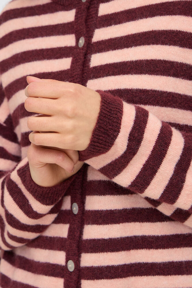 Fransa Idaa Cardigan Port-Royal Stripe