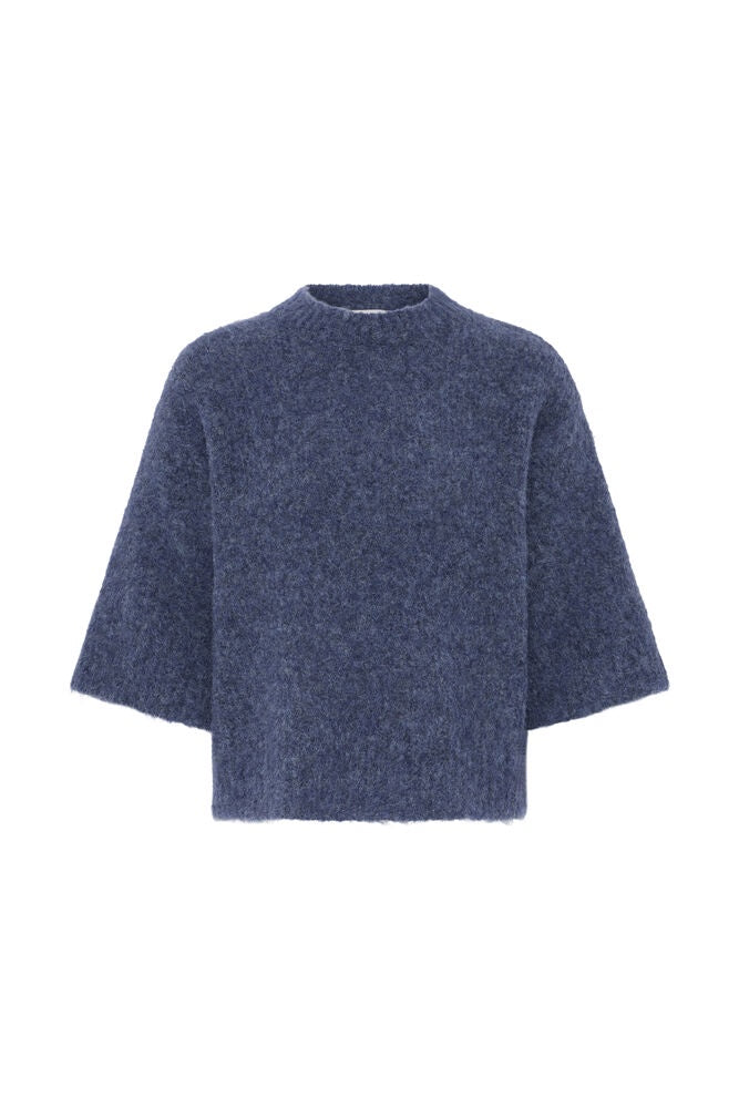 b.young Nyla Jumper Blue Horizon Melange