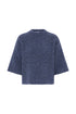 b.young Nyla Jumper Blue Horizon Melange