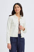 Fransa Twill Jacket Whisper White