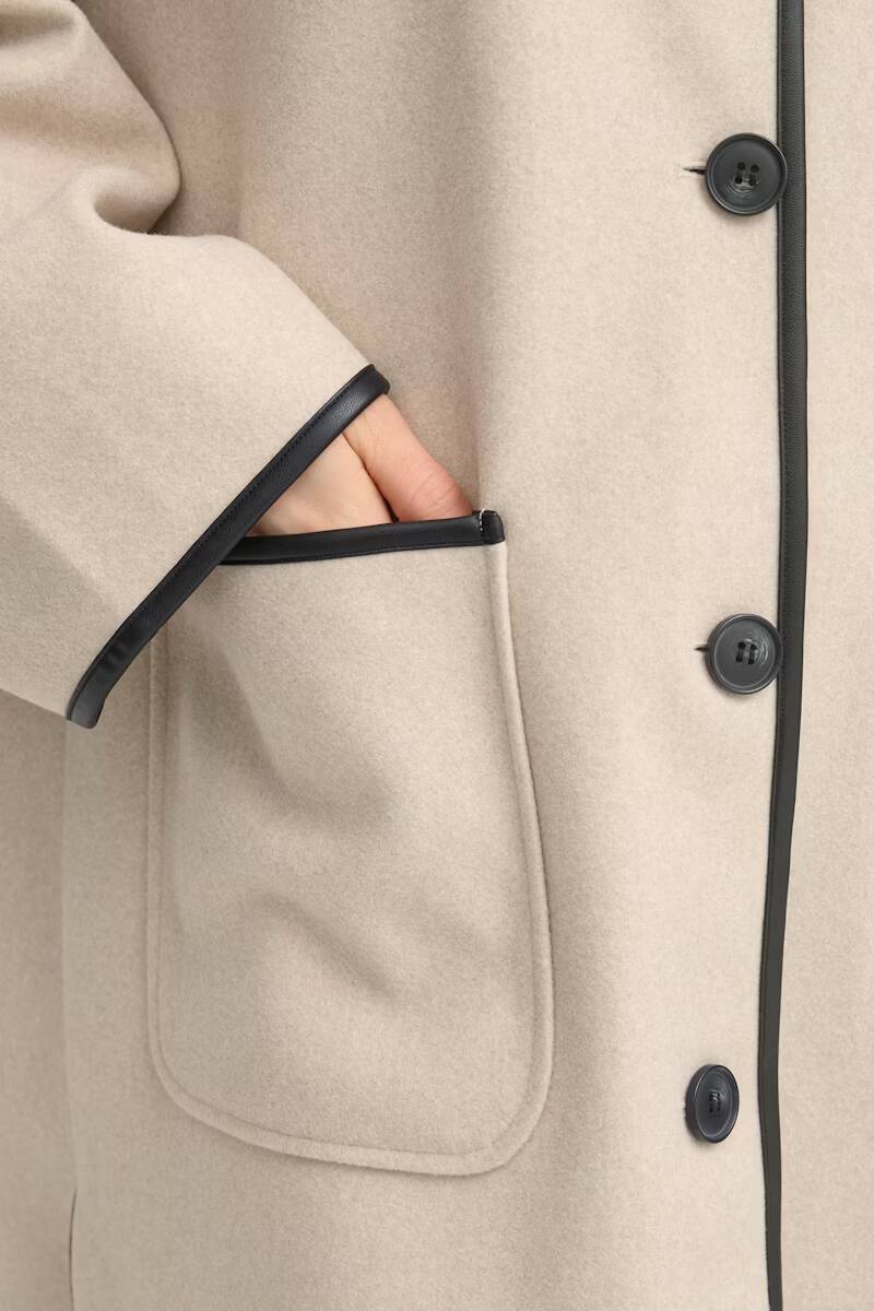 Fransa Elisabeth Jacket Limestone Melange