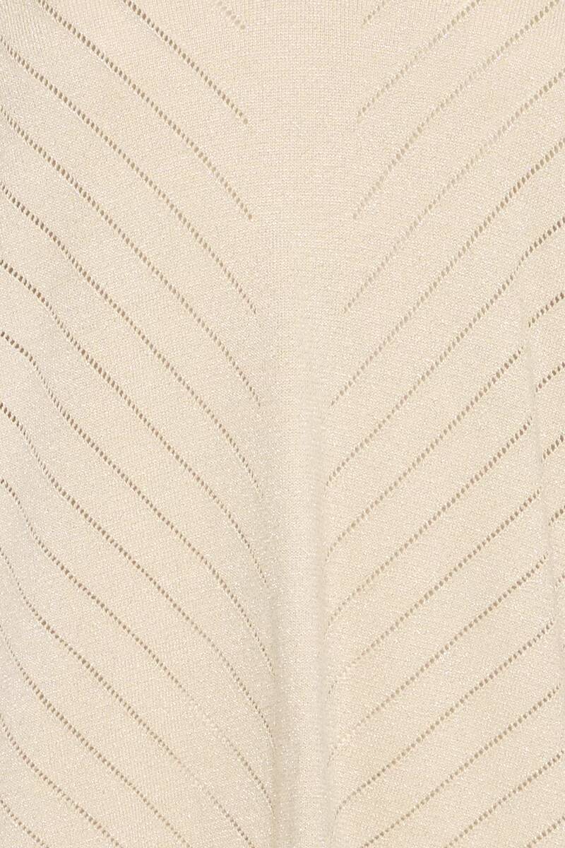 b.young Mobbe V-Neck Jumper Frosted Almond