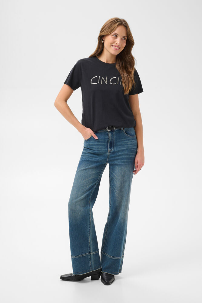 Saint Tropez Ulinea T-Shirt Black