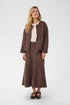 Saint Tropez Shadow Jacket Chocolate Brown