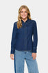 Saint Tropez Marthe Shirt Medium Blue Denim