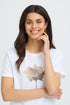 Fransa Francesca T-Shirt Savannah Tann Flower