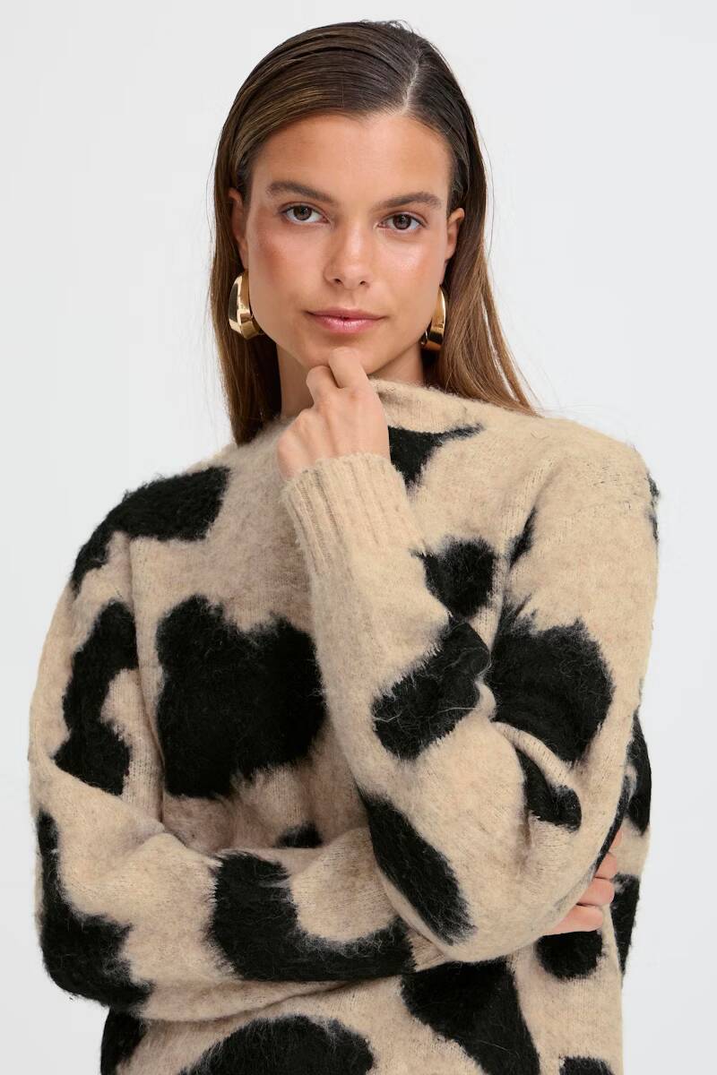 b.young Minyax Jumper Humus Mix