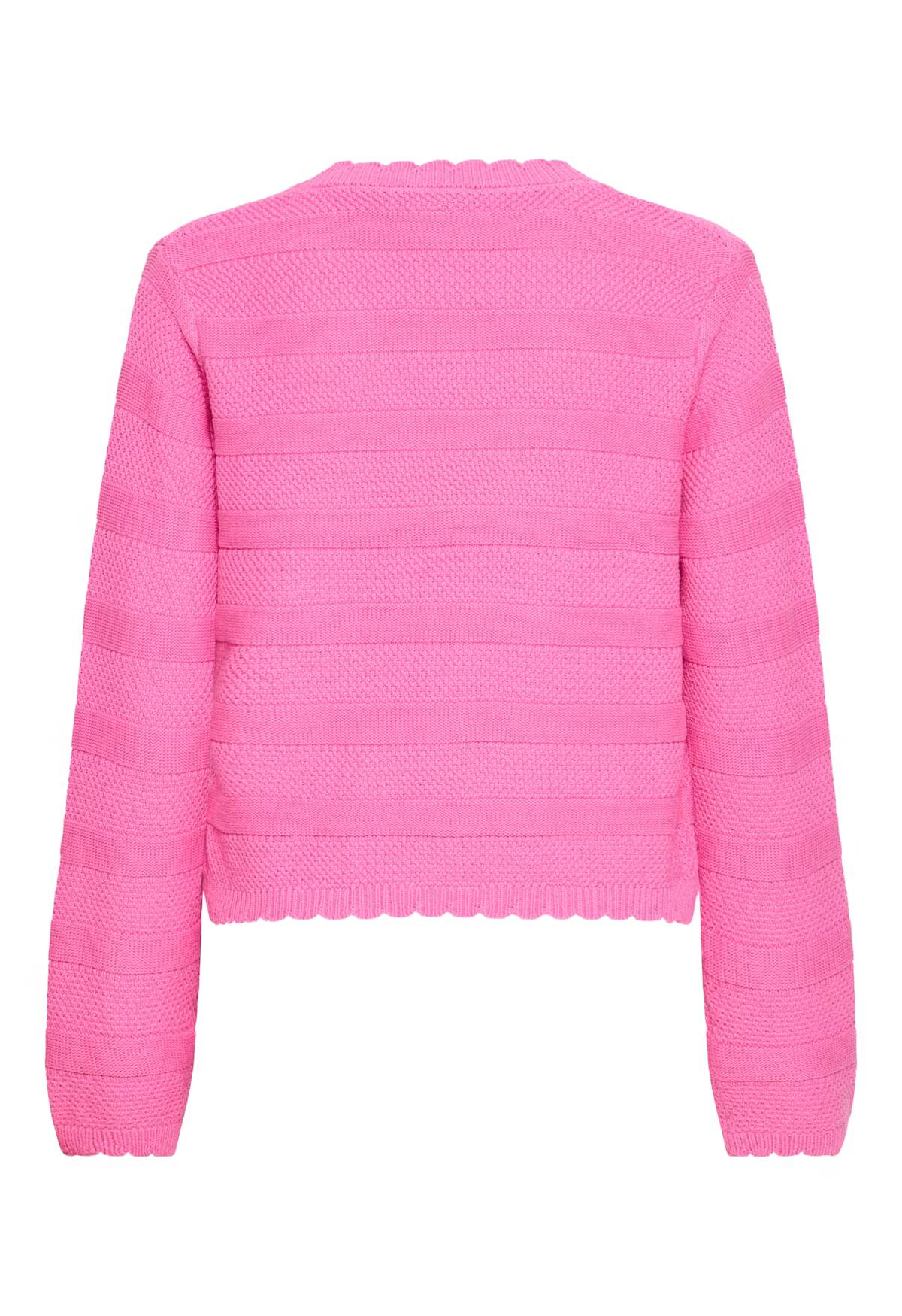 b.young Mikala Short Cardigan Phlox Pink