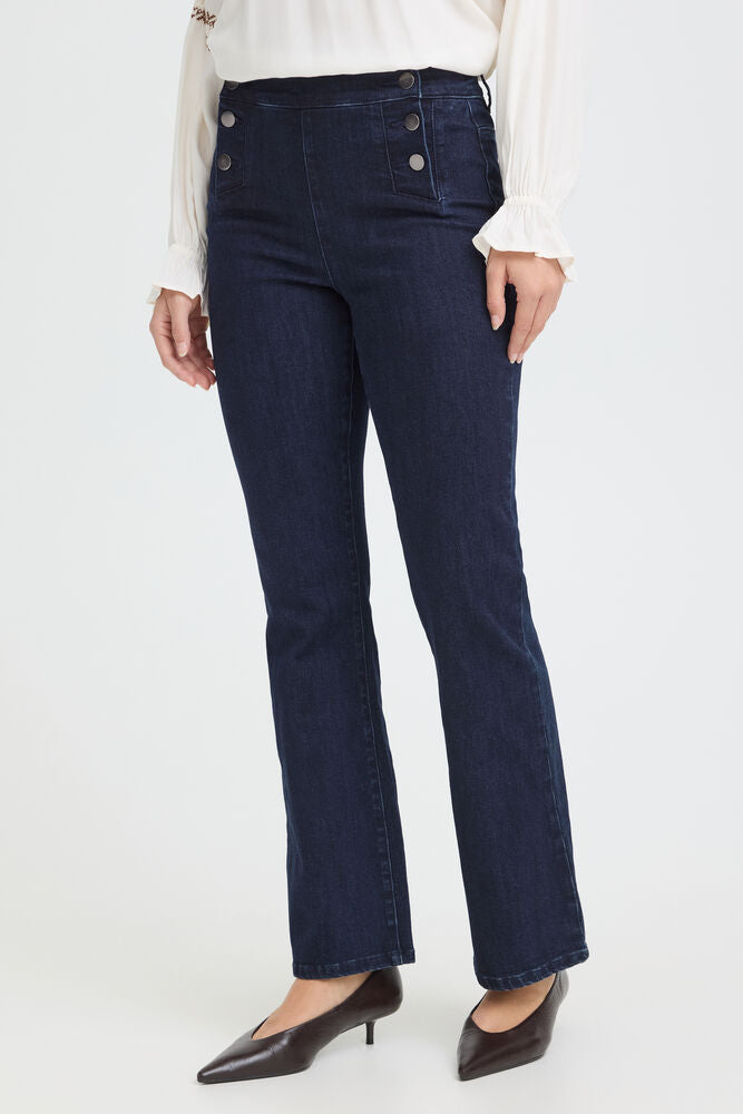 Fransa Lissi Hanna Jeans Indigo Blue Denim