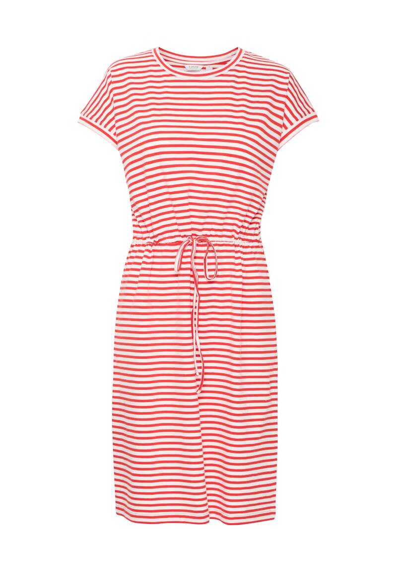 b.young Pandinna Jersey Dress Flame Stripe Mix