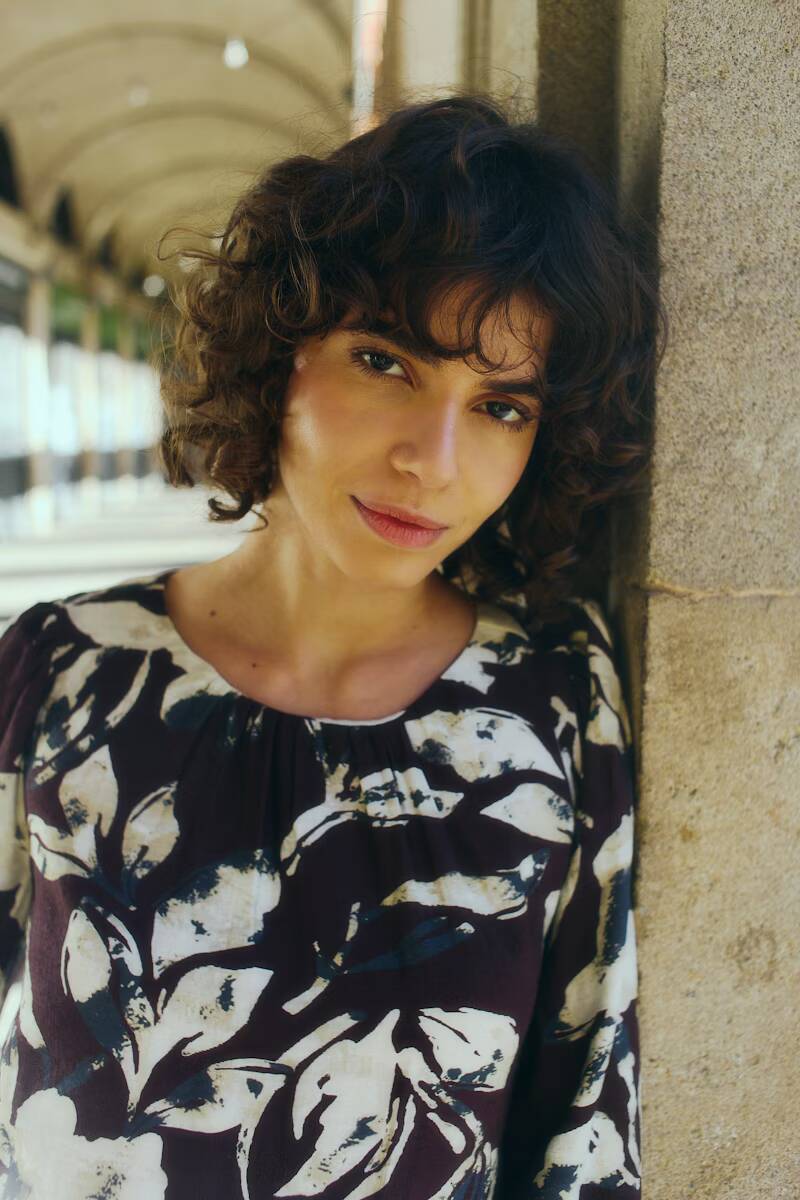 Fansa Ariana Blouse Dis Floral Fudge