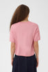 Saint Tropez Mila Boxy SS Pullover Cameo Pink Melange