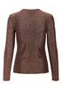 Saint Tropez Noria LS Blouse Dark Oak