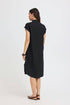 b.young Falakka SS Shirt Dress Meteorite