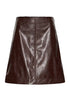 b.young Daina Skirt Chocolate Plum