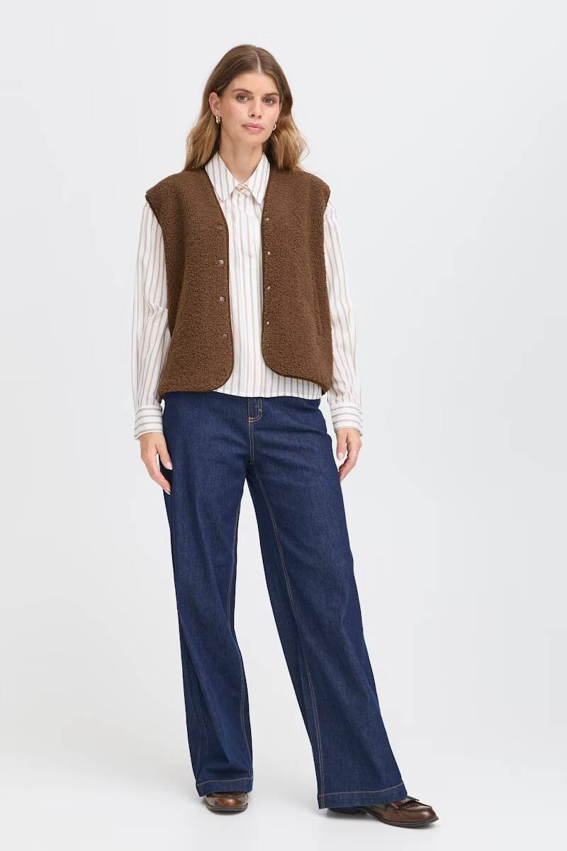 Fansa Gwynne Gilet Cocoa