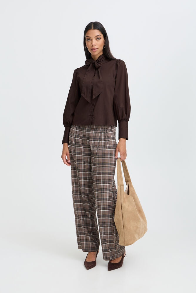 b.young Idol Bow Shirt Java