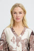 b.young Jannike Shirt French Roast Paisley