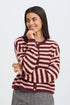 Fransa Idaa Cardigan Port-Royal Stripe