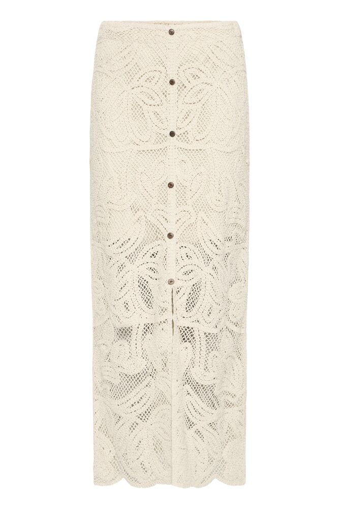 Fransa Prim Skirt Oatmeal