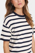 Saint Tropez Likam Striped Dress Winter White Nightsky Stripe