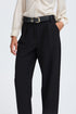 b.young Denoa Barrel Pleat Trousers Meteorite